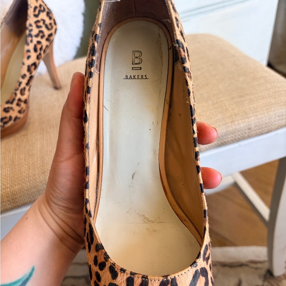 🖤Y2K🤎 BAKERS vintage Leopard Print Platform Pumps - Women - Picture 7 of 13